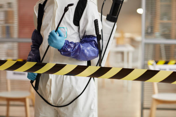 Professional Crime Scene Cleanup technician working in Angwin, CA
